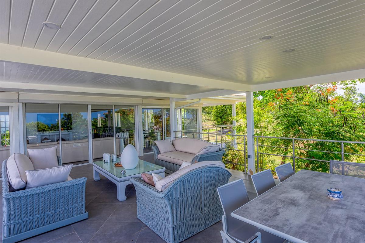 Luxury Villa Rental St Martin - Outdoor seatings